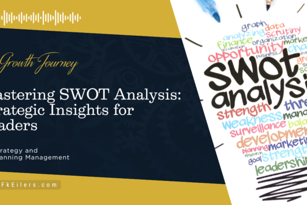 An image of a professional team analyzing a whiteboard with SWOT analysis charts, highlighting strengths, weaknesses, opportunities, and threats for strategic planning.