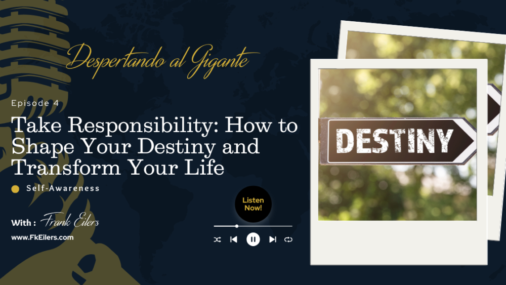 Take Responsibility: Practical steps and spiritual insights to take control of your life and shape your destiny.